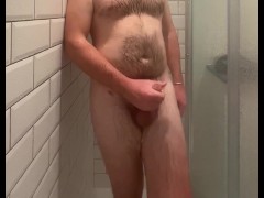 Hairy Big Belly Dad Jerks Uncut Weiner - Screenshot 13 of 16 - Big Chest