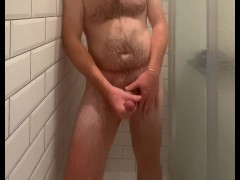 Hairy Big Belly Dad Jerks Uncut Weiner - Screenshot 4 of 16 - Beer Belly