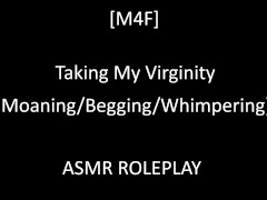 [M4F] Helping Your Virgin Friend Cum ASMR [Moaning/Whimpering/Begging]