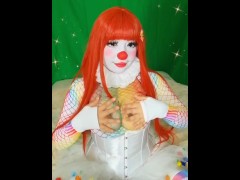 Clowngirl's Big Top Titty Tease (full vid on OnlyFans)