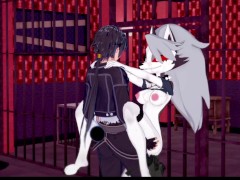 Loona the hot wolf tries to fuck you