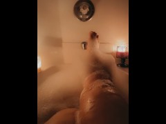 Bubble bath time!