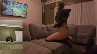 Jouer tout en déchirant les pets sur ma chienne Fkin Slave