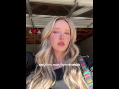 Petite Teen’s Playful Tease in Thong Trends Big