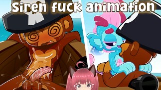 Sirena quiere follar una buena polla peluda y queda embarazada (animación CanaryPrimary) - Jazziuu