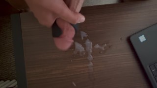 Cumshot Ropes slow mo