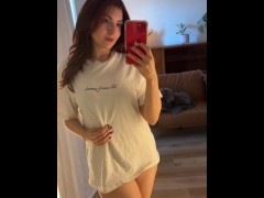 Amy August Big Tits Reveal