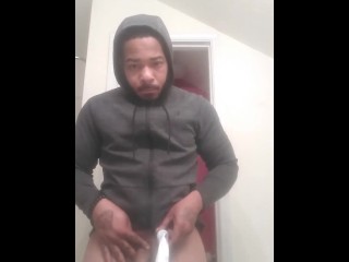 Jacking that Hard DICK