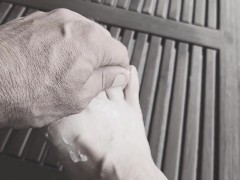 Soft Barefoot Tease – Drying & Lotion Preview