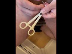 I’m getting a piercing for the first time Prince Albert part 1.