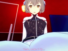 Femboy Felix Argyle from ReZero Gives You The Best Footjob Ever!