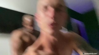 Hardcore Rough Sex Anal Bareback Big Dick Black Daddy Max Konnor Fucking Bubble Butt Hunk Hoss Kado porn video thumbnail