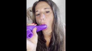 минет с кремом моей секс-игрушке🥵