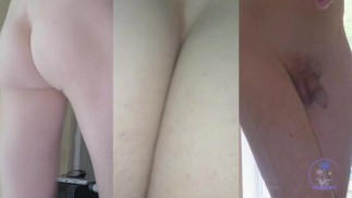 PMV - Treadmill Walking Cock Ass Jiggle Trifecta