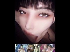 Eve Sucks Cock All Cute Like
