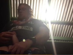 (Slow Motion) - Showing my tinder date my THICK flaccid Cock before our date.