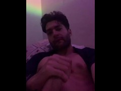 Sensual Solo Male Masturbation – Teasing Himself to the Edge