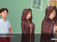 Painting the Principal (Summertime Saga Gameplay) - Screenshot 10 of 16 - Body Paint
