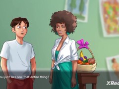 Painting the Principal (Summertime Saga Gameplay) - Screenshot 3 of 16 - Bdsm Slave