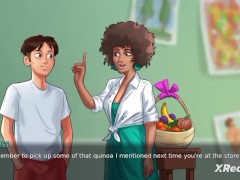 Painting the Principal (Summertime Saga Gameplay) - Screenshot 5 of 16 - Body Paint