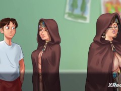 Painting the Principal (Summertime Saga Gameplay) - Screenshot 8 of 16 - Bdsm Slave