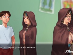 Painting the Principal (Summertime Saga Gameplay) - Screenshot 9 of 16 - Bondage Slave