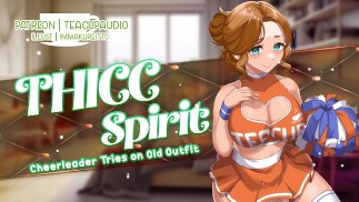 MILF Cheerleader Tries on Her Old Uniform (F4M) (TOO THICC) (Make-Out) (Sensual Audio)