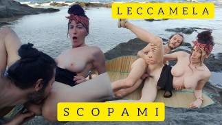 Scopata clandestina in un angolo di paradiso, me la lecca e trombiamo🌴