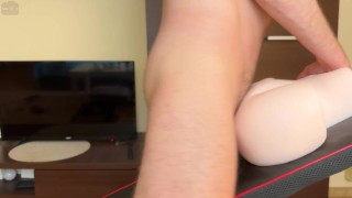 Sex Doll Creampie while Moaning Loud and Dirty Talking to Intense Shaking Orgasm  - fap2it