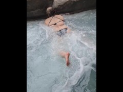 Chubby Tiny Bikini Slut - Screenshot 7 of 16 - Chubby