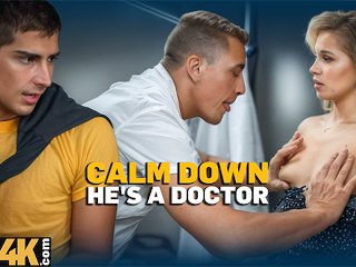 VIP4K. Doctor touched my tits and cured my pussy