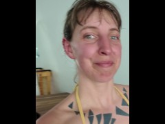 snow and hot water vlog