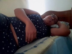 POV you wake your fat trans girlfriend