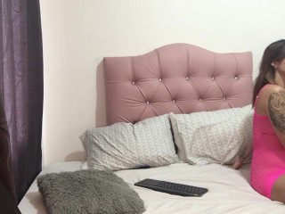 Я проникаю в свою жену страпоном