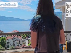 [4K] Dry vs Wet: Soaking My Tits for Science (and Summer Swims)