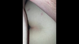Getting fucked deep and hard until he filled me with his cum