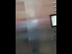 Risky Flash Of My Huge Tits And Fat Ass In Elevator