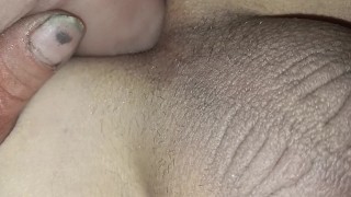 Small Juicy tight ass huge cock stretching