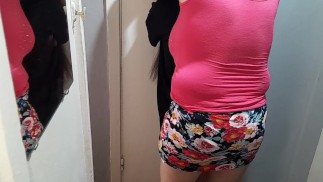 My neighbor pressed me hard against the wall and fucked me hard - IkaSmokS