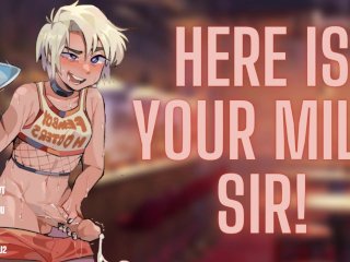 Femboy Hooters Is FREAKY They Make Milkshake With Their CUM  Erotic ASMR