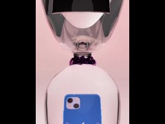 iPhone butt plug loading