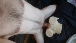 Shaging my new sex toy porn video thumbnail