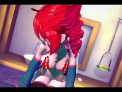 Kasane Teto and Hatsune Miku - Who will make you finish first? - Screenshot 15 of 16 - Hentai