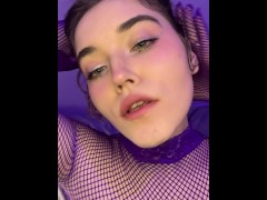 My mouth is so wet, do you want to check how you will slide in it? Go to my OF and see how I will do