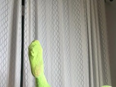 Squirting on big black cock