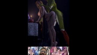 Hard Cock Futa Chica Fucks The Hell Outta The Big Breast Security Guard