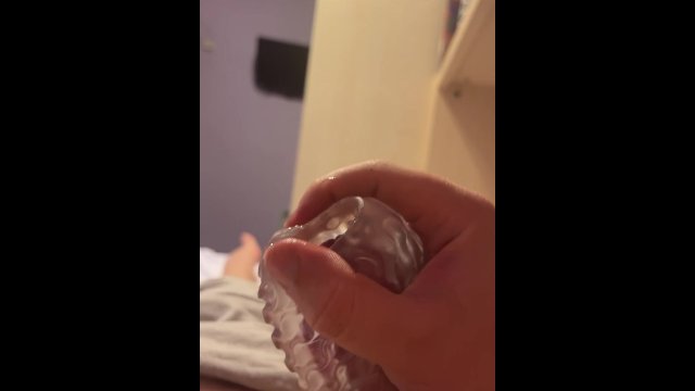 Eerste keer aan de rand van vleeslicht, zeer glijmiddel (ASMR)??