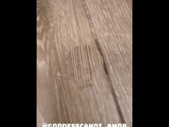 The Goddess is dressing room horny…does she get caught