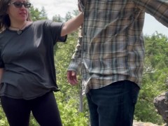 Public Cock Sucking Deep In The Forest - We Almost Got Caught - Screenshot 5 of 16 - In The Woods