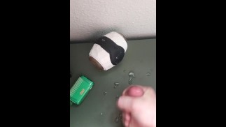 I busted all over my toy 🥹